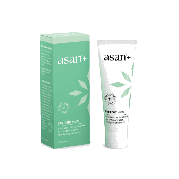 Asan+ irritert hud vaginalkrem 50g