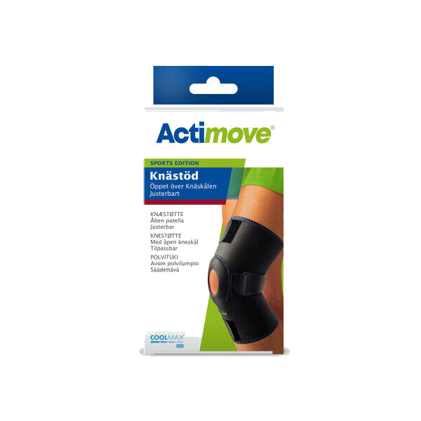 Actimove Sport Edition knestøtte (åpen patella) Onesize.