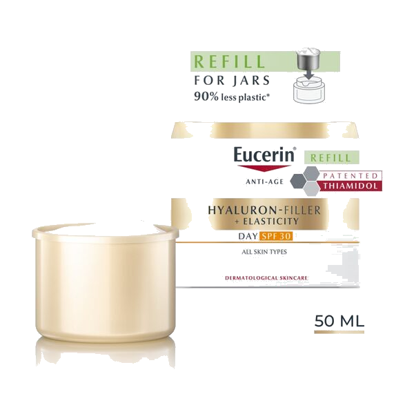 Eucerin HYALURON-FILLER + ELASTICITY Day Cream SPF30 Refill