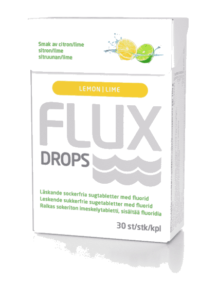Flux drops lime og sitron