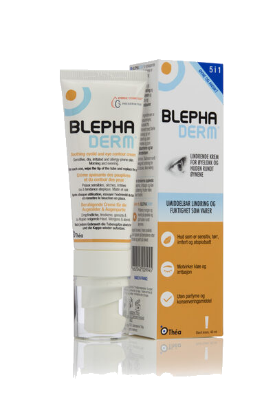 Blephaderm steril øyelokkrem 40 ml