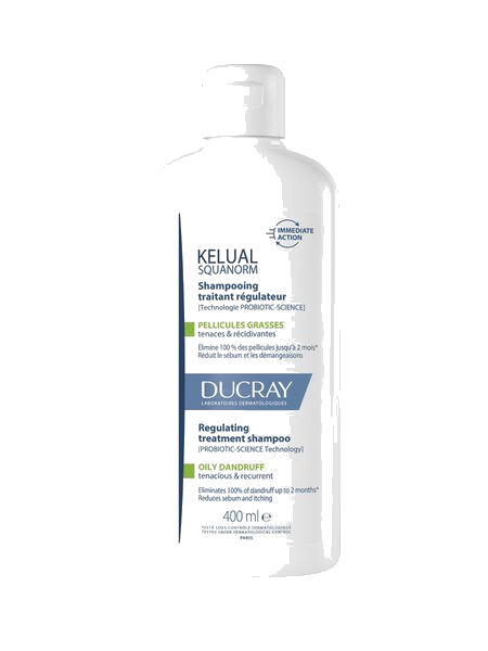 Ducray Kelual Squanorm Oily Shampoo 400ml