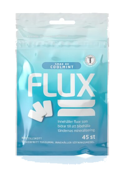 FLUX Coolmint Tyggegummi Pose 45stk