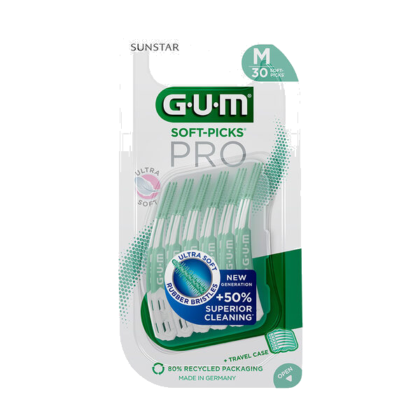 Gum Soft Picks Pro Medium 30 stk