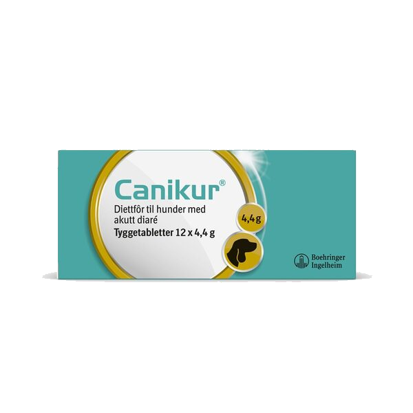 Canikur tyggetabletter til hund 12x4,4g