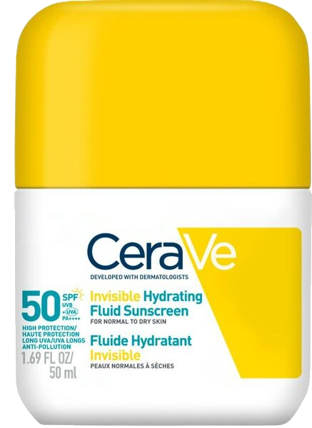 Cerave Hydrating Fluid Sunscreen Spf50 50ml