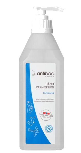 Antibac Pharma hånddesinfeksjon 600ml, Gel