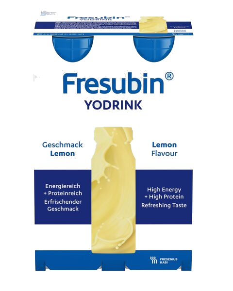 Fresubin YoDrink Næringsdrikk Sitron 4X200 ml